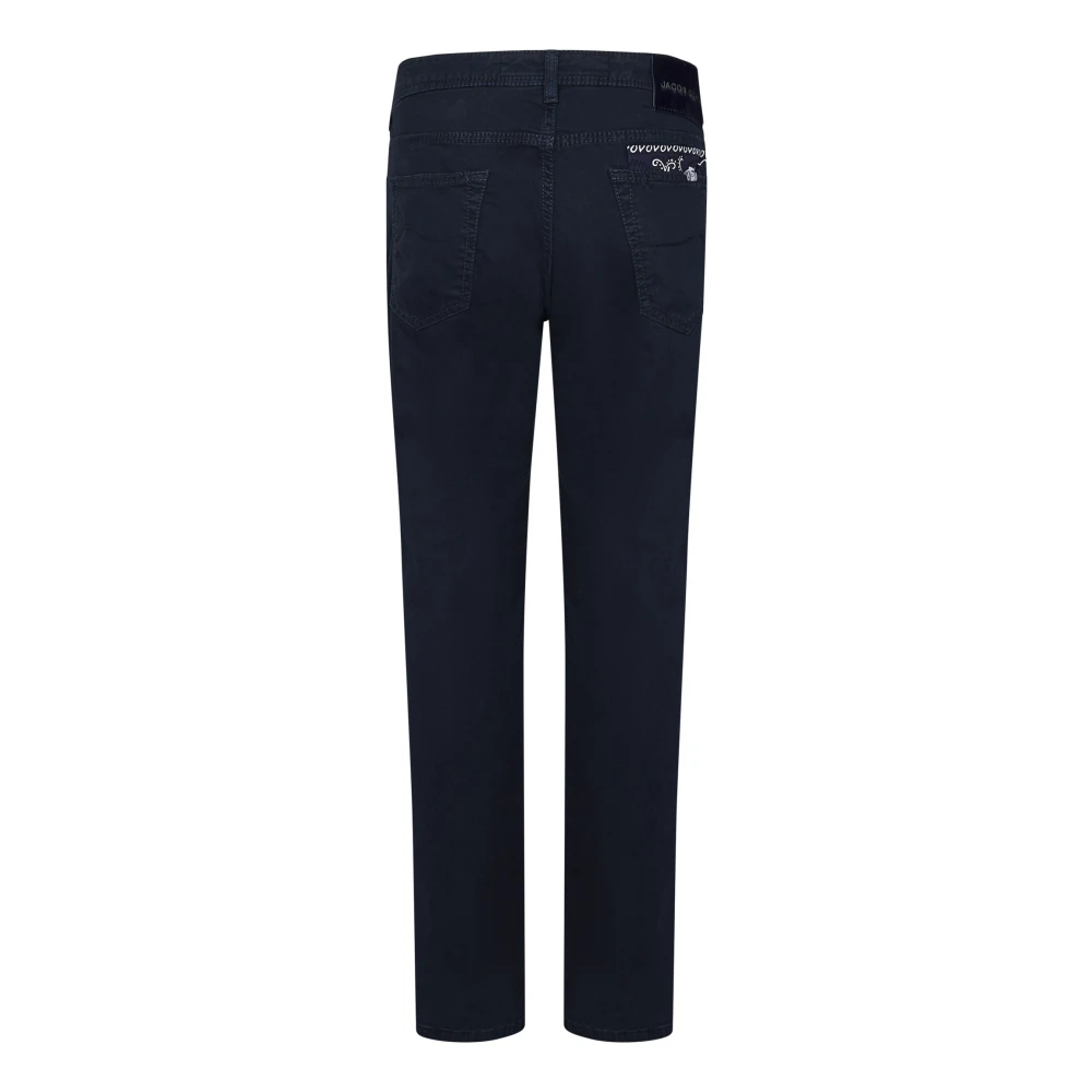 Jacob Cohën Slim Fit Blauwe Jeans met Bandana Blue Heren