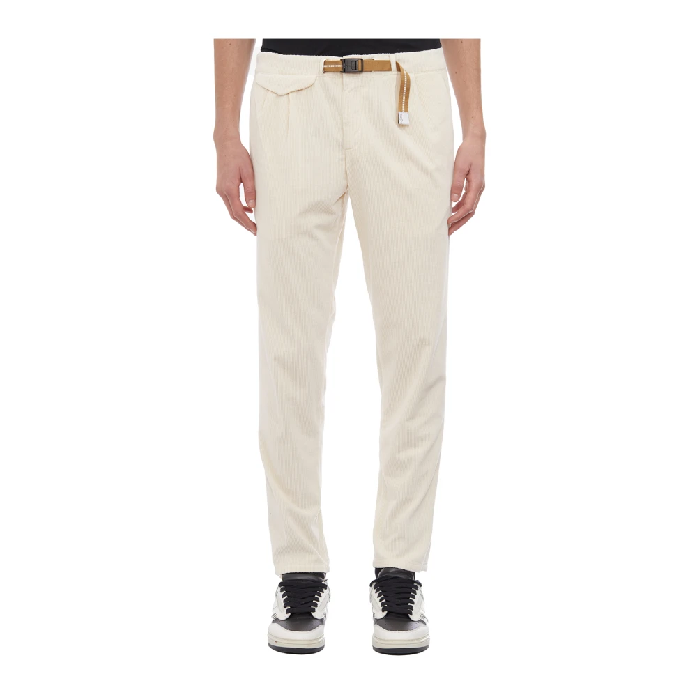 White Sand Ribfluwelen broek White Heren