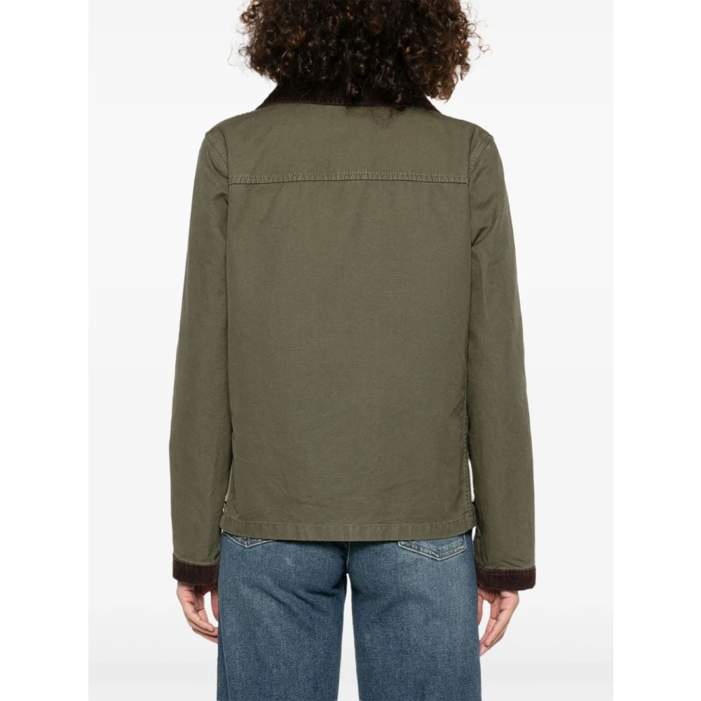 Fay Groene Parka Dames Buitenkleding Green Dames