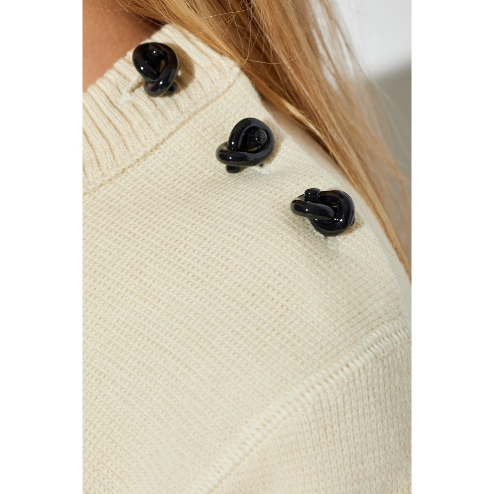 Bottega Veneta Wollen trui Beige Dames