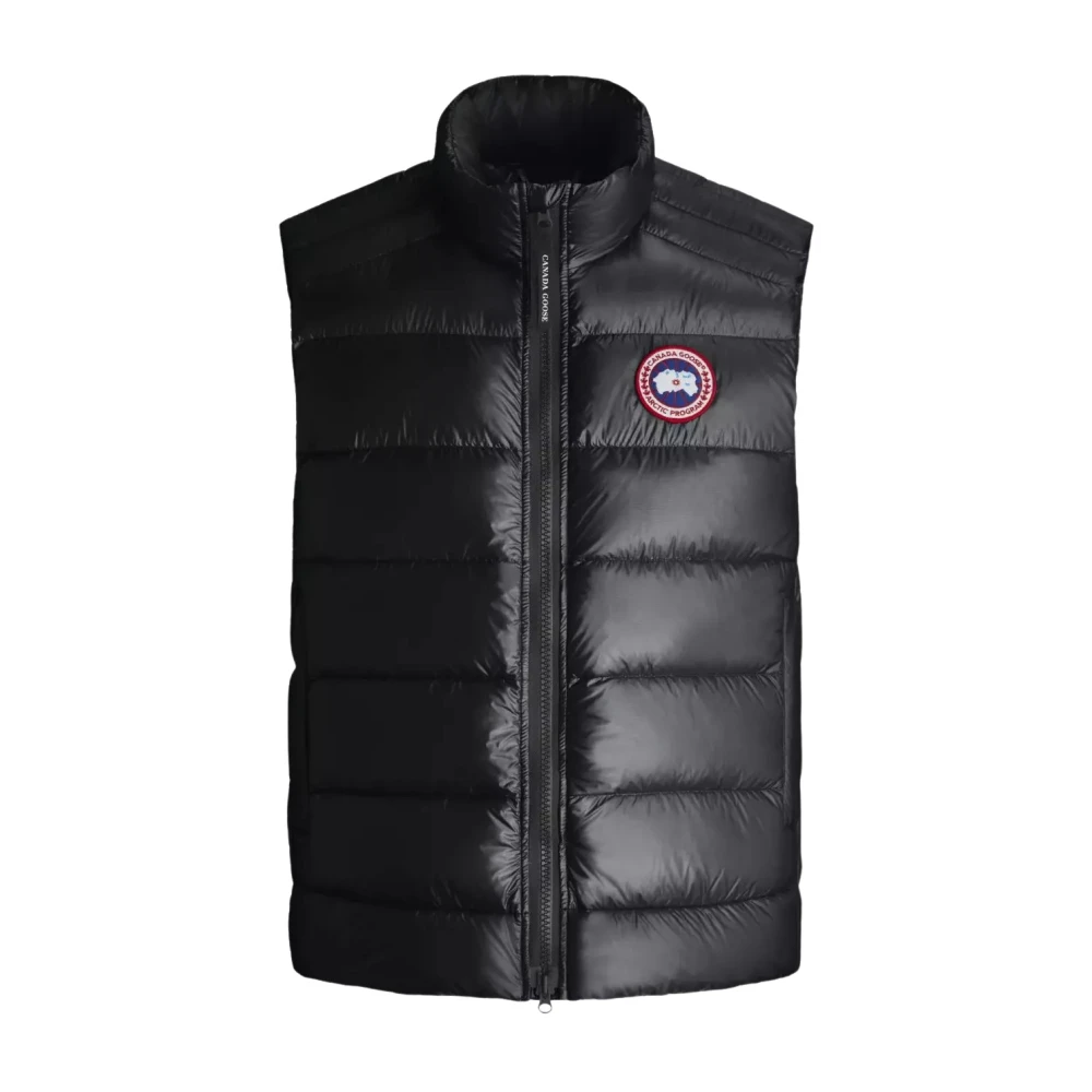 Canada Goose Svart Puffer Vest Crofton Black, Herr