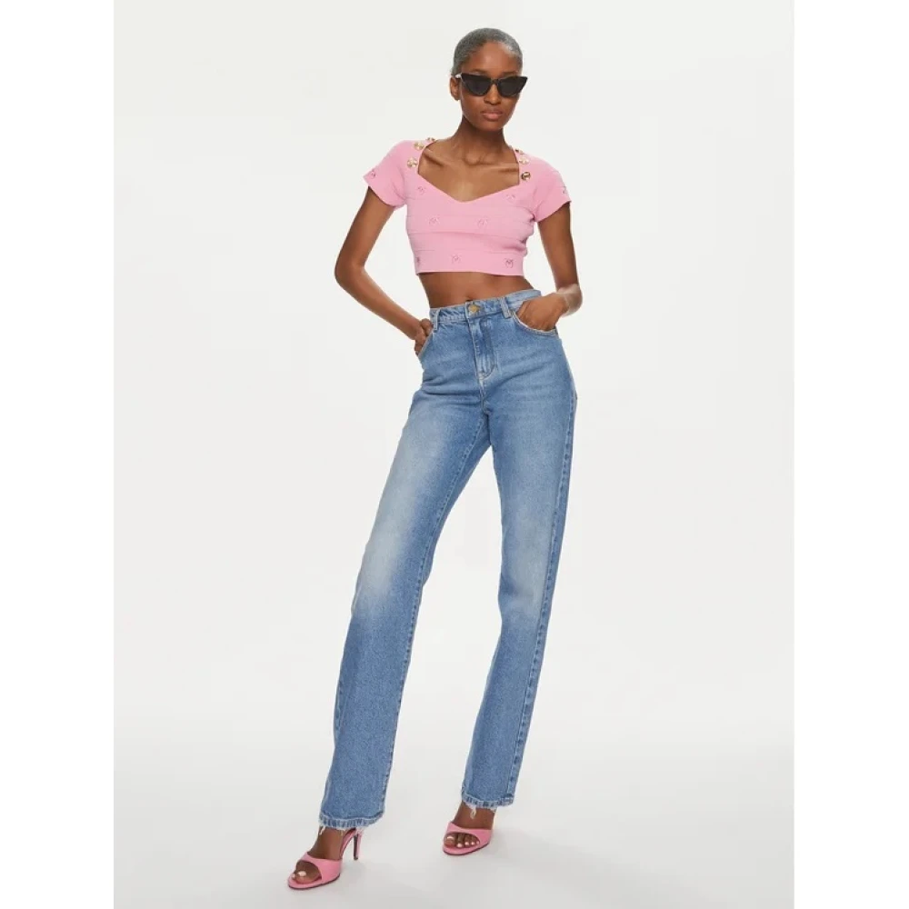 pinko Stijlvolle Denim Jeans voor Vrouwen Blue Dames