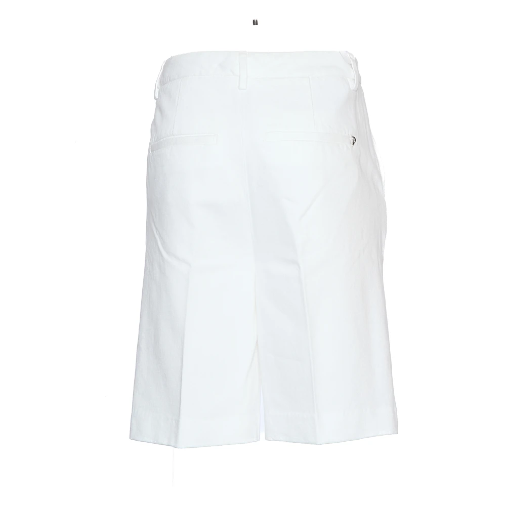 Dondup Witte Zomer Shorts Damesmode White Dames