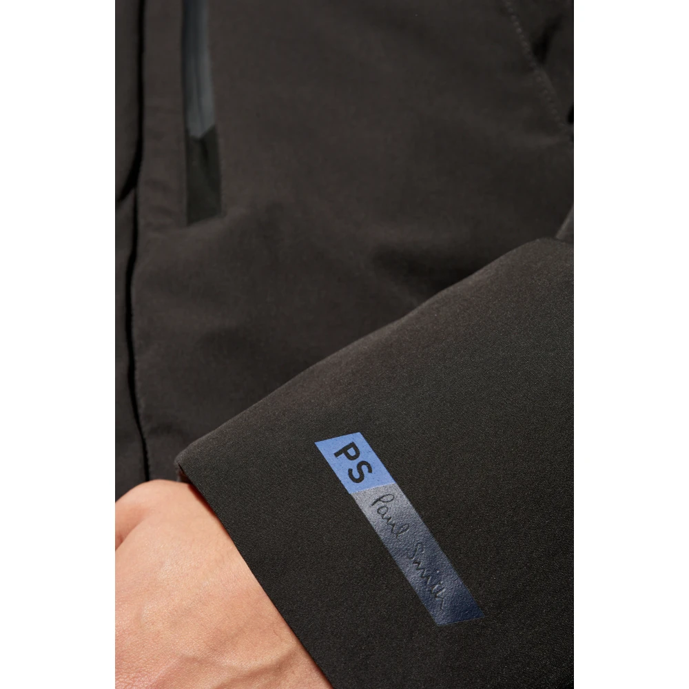 PS By Paul Smith Gewatteerde jas met capuchon Black Heren
