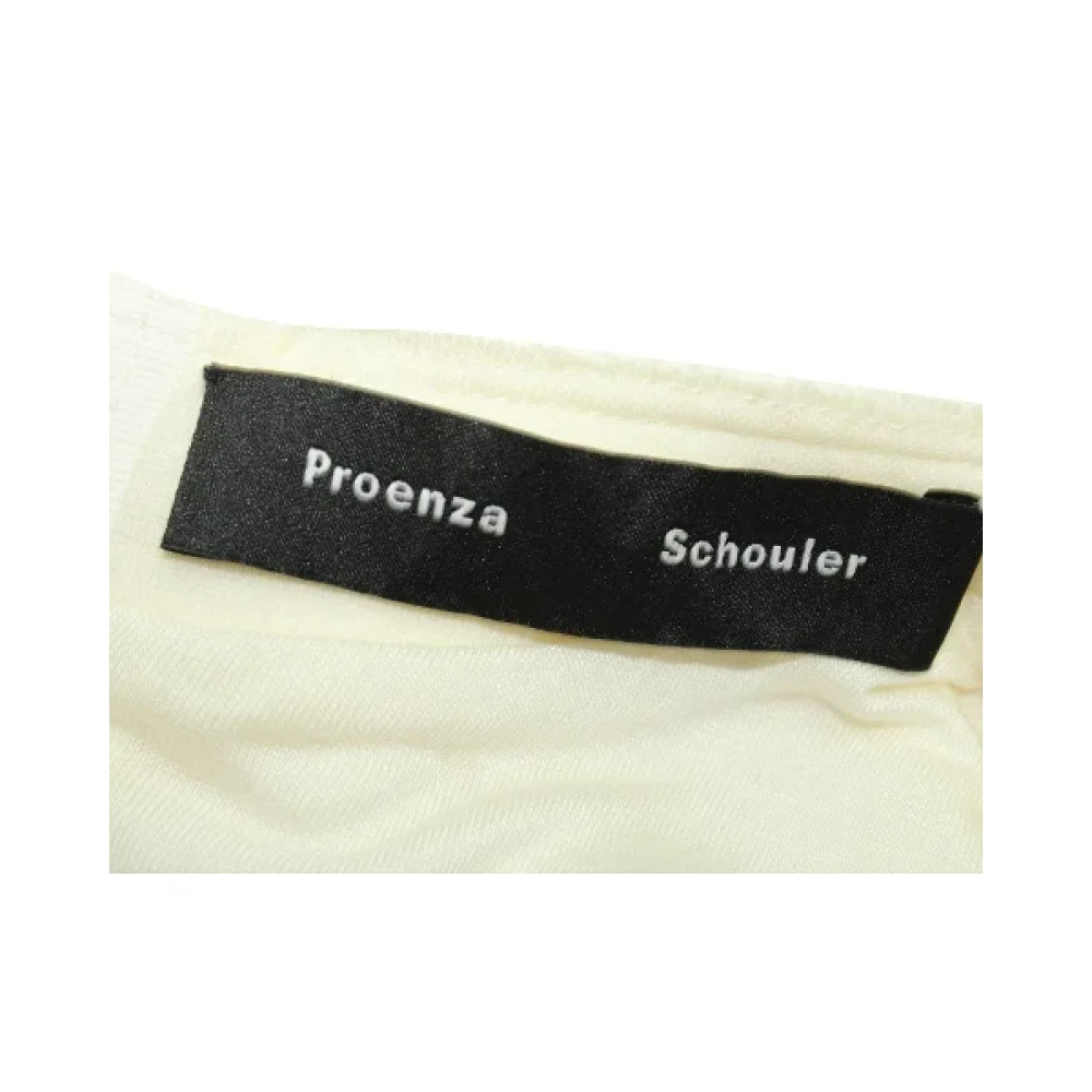Proenza Schouler Pre-owned Wool dresses Beige Dames
