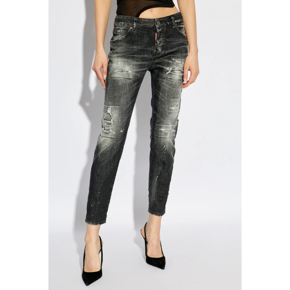 Dsquared2 Jeans Cool Girl Gray Dames