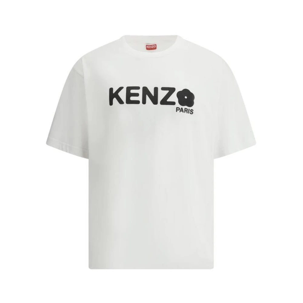Kenzo Witte Crew Neck T-shirts en Polos White Heren