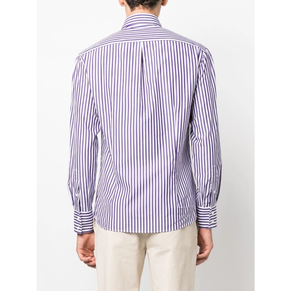BRUNELLO CUCINELLI Elegante Overhemden Collectie Multicolor Heren