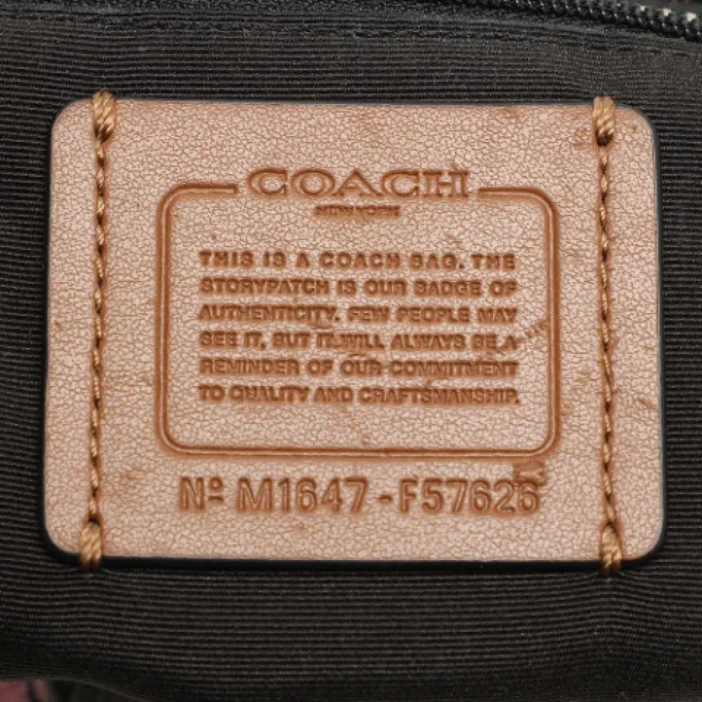 Coach Pre-owned Canvas handbags Multicolor Dames