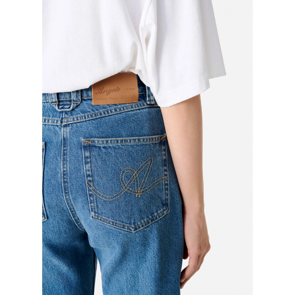 Axel Arigato Ryder Flared Jeans Blue Dames