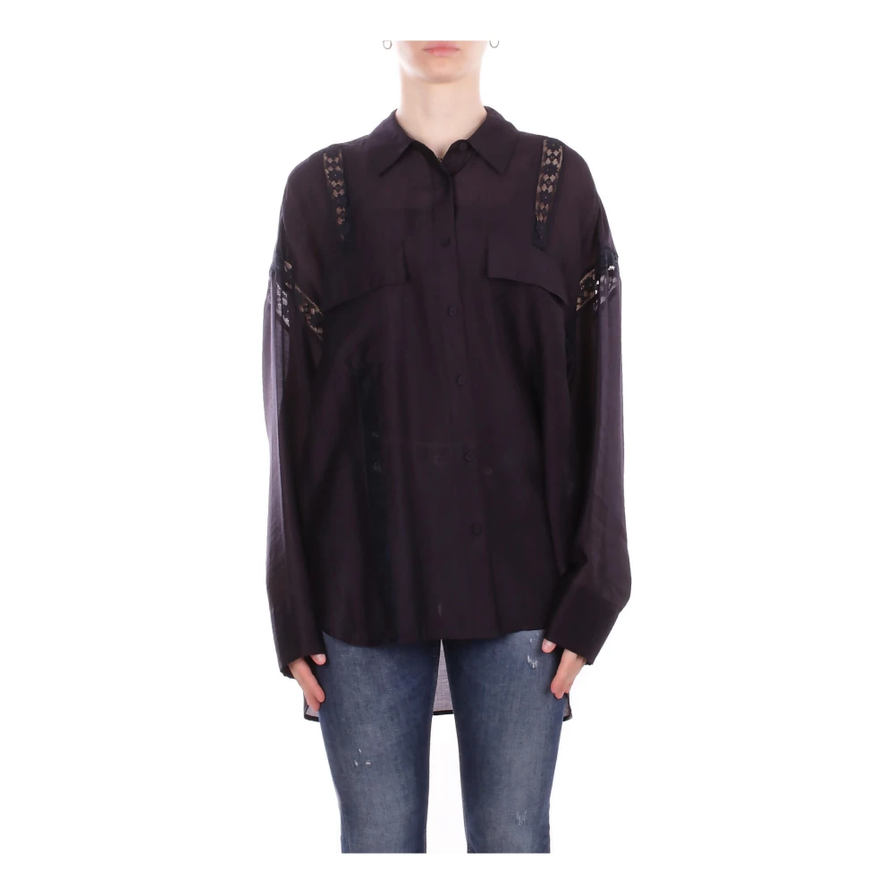 Blugirl Mujer Azul Blusas Y Camisas, Talla: S