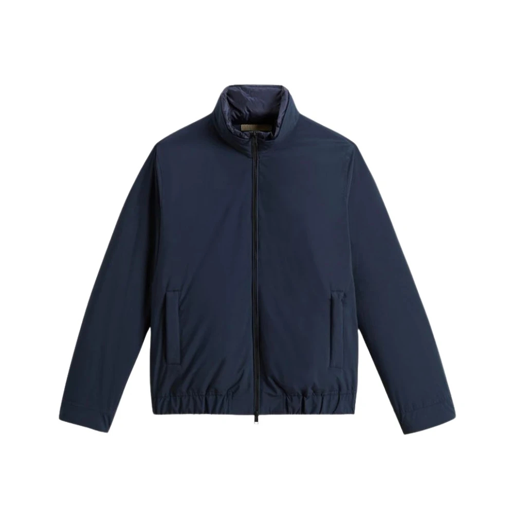 Woolrich Men's Blue Cloud Lewis Bomber Jacket