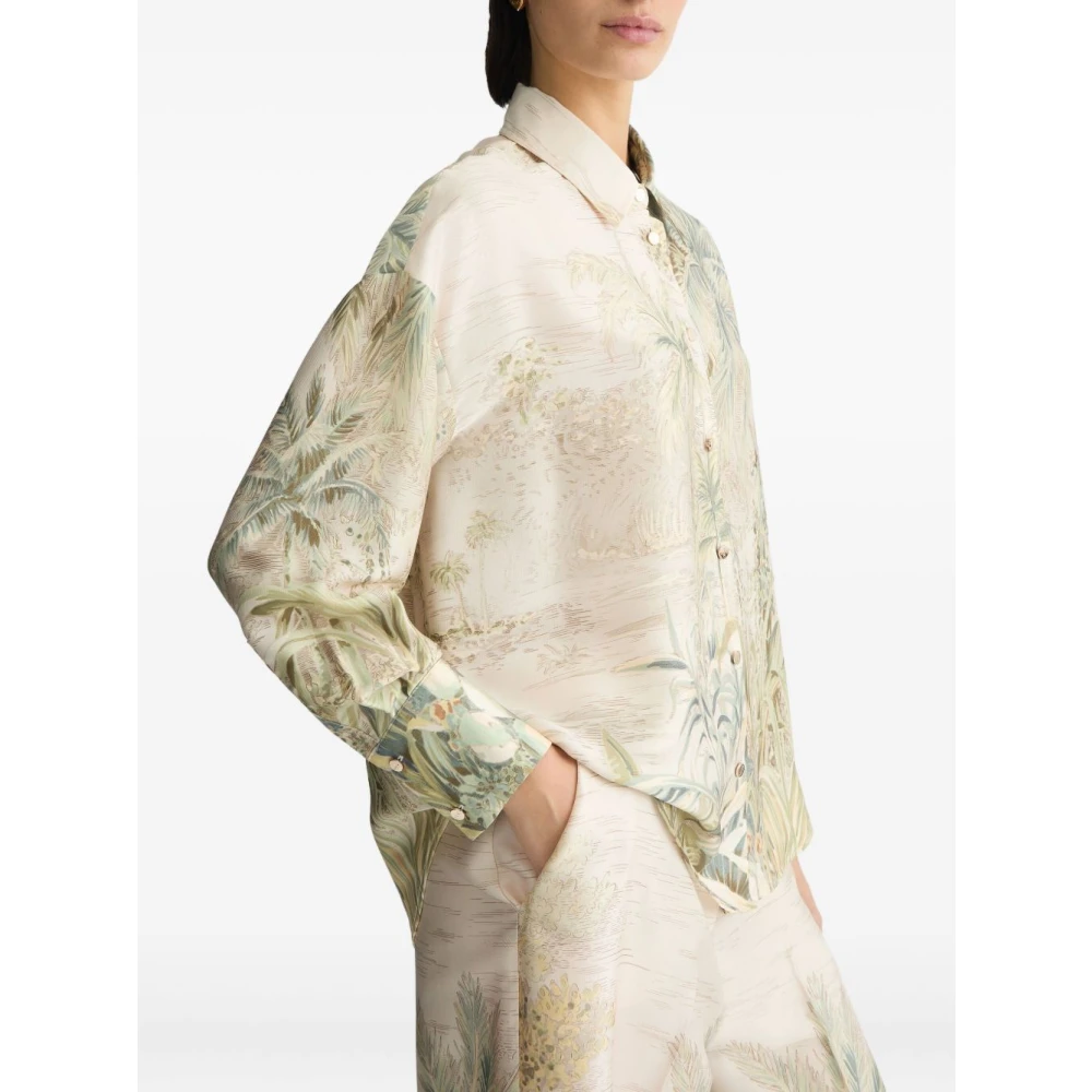 Liu Jo Groene shirts voor vrouwen Multicolor Dames