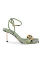 green-sandals