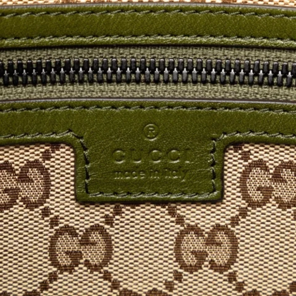 Gucci Vintage Pre-owned Leather totes Green Dames