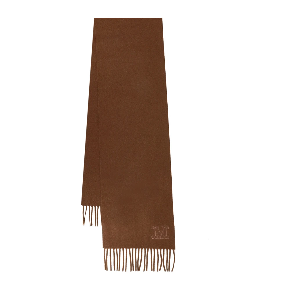 Max Mara Women's Brown Winter Scarves, One Size, Wsdalia Cashmere Scarf