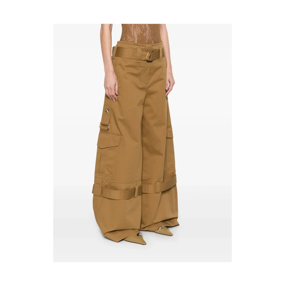 Zimmermann Khaki Riem Utility Broek Brown Dames