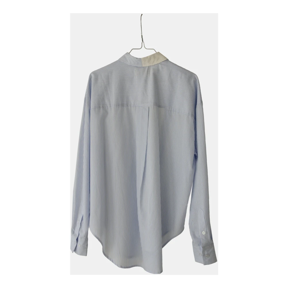 Designers Remix Daisy Asymmetrische Shirt Blue Dames