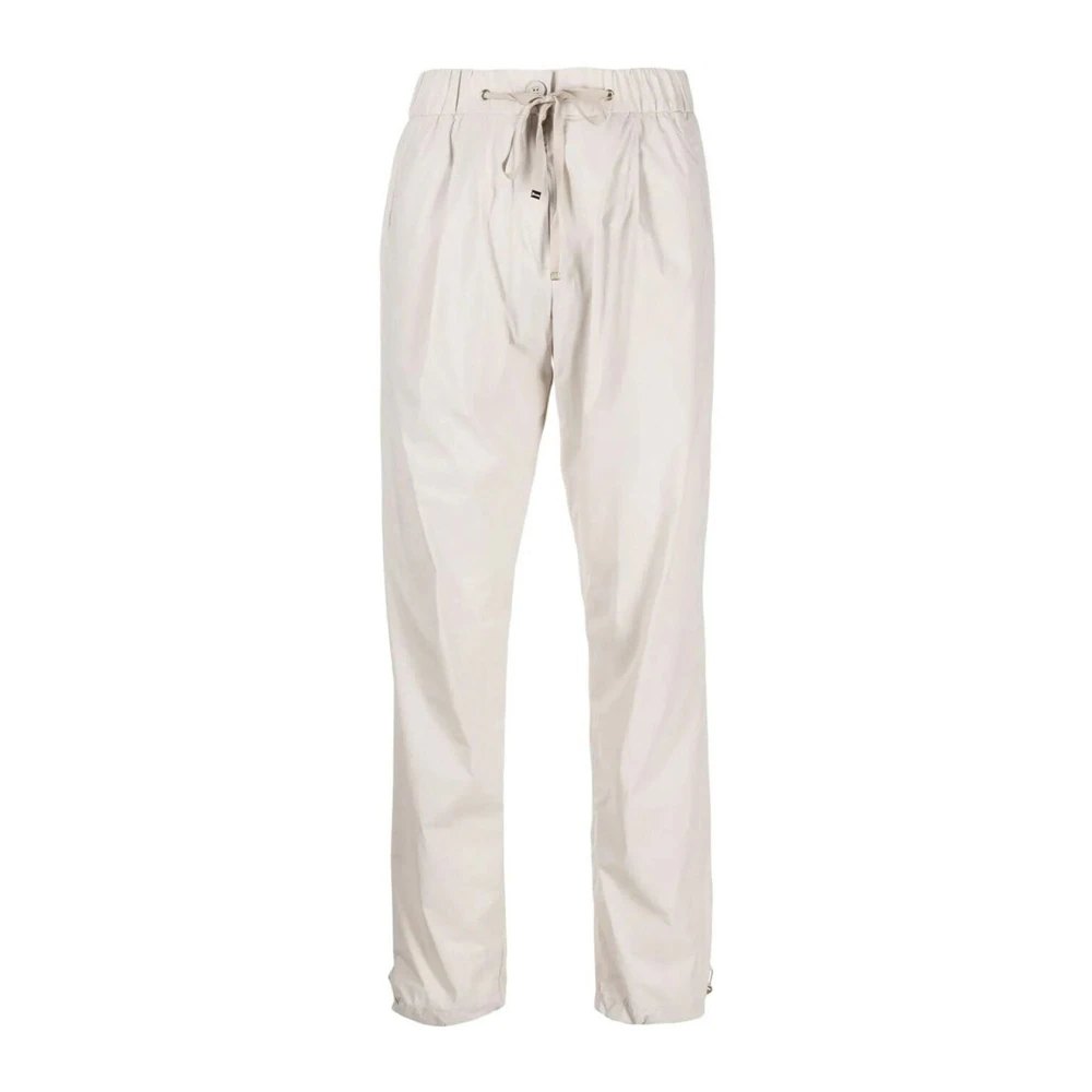 Herno Donna Grigio - Pantaloni Resort In Nylon Stretch Leggero - Trousers - L