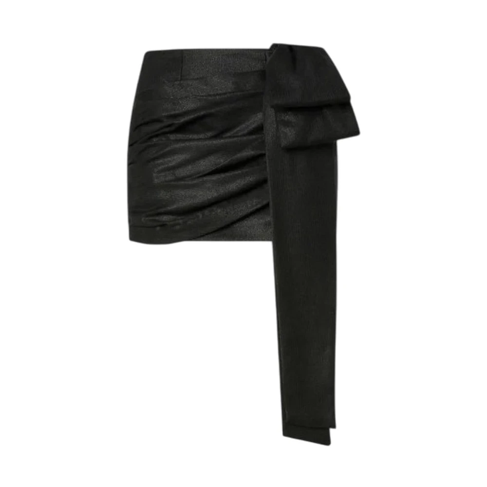 Pinko - Falda Corta De Lana - Skirts - Mujer - Negro - S