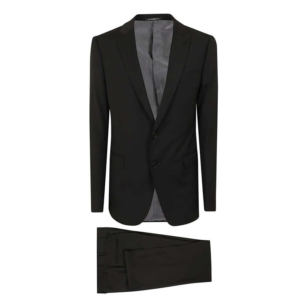 Emporio Armani Uomo Nero Abiti Xl, New,