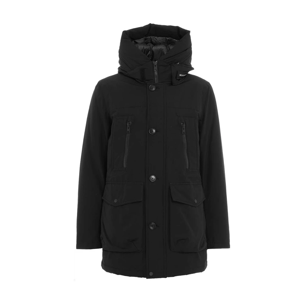 Woolrich Arctic Parka Ramar Stijlvolle Winterjas voor Heren Black Heren