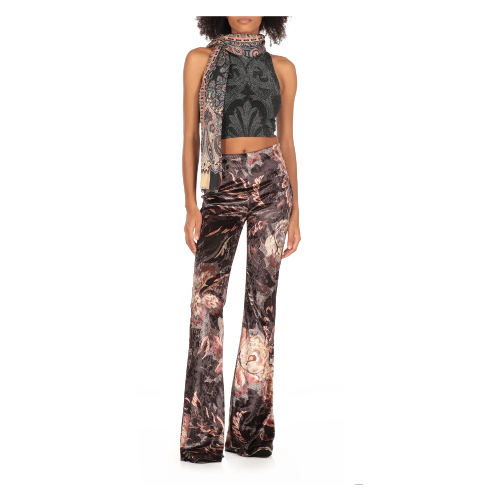 ETRO Paisley Print Cashmere Silk Shawl Multicolor Dames