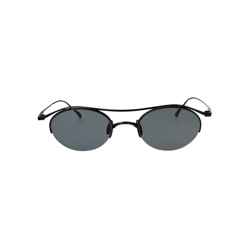 Giorgio Armani , Sunglasses, Unisex, Gray, 49 Mm, Oval Sunglasses - Image 3