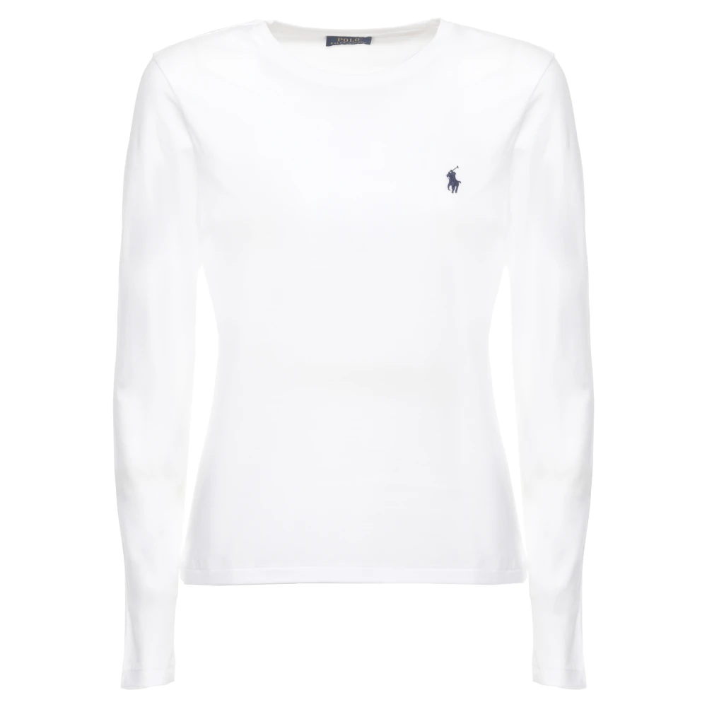 Ralph Lauren Donna Bianco Top, S, New,