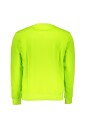 pull-en-coton-vert-avec-logo