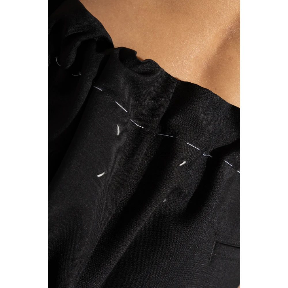 Maison Margiela Kreukelbroek Black Heren