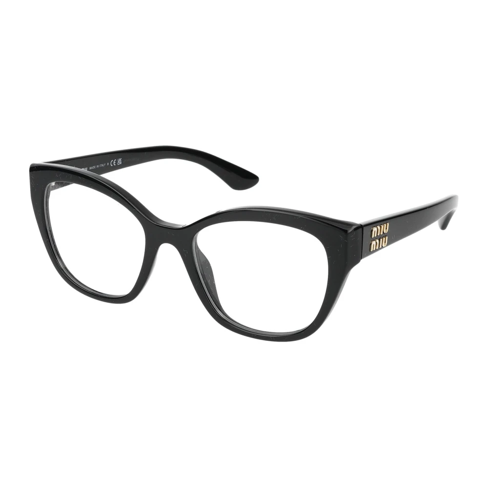 Miu Stijlvolle Bril Black Dames