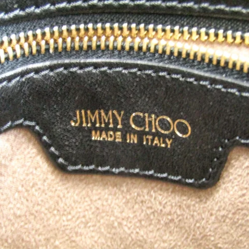 Jimmy Choo Pre-owned Leather shoulder-bags Black Dames