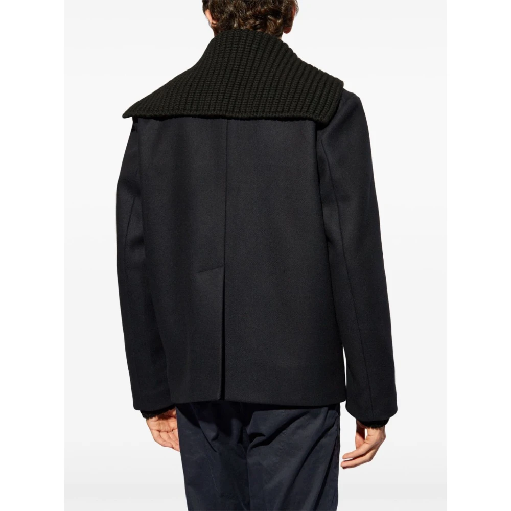 Dsquared2 Blauwe Jassen & Mantels voor Mannen Blue Heren