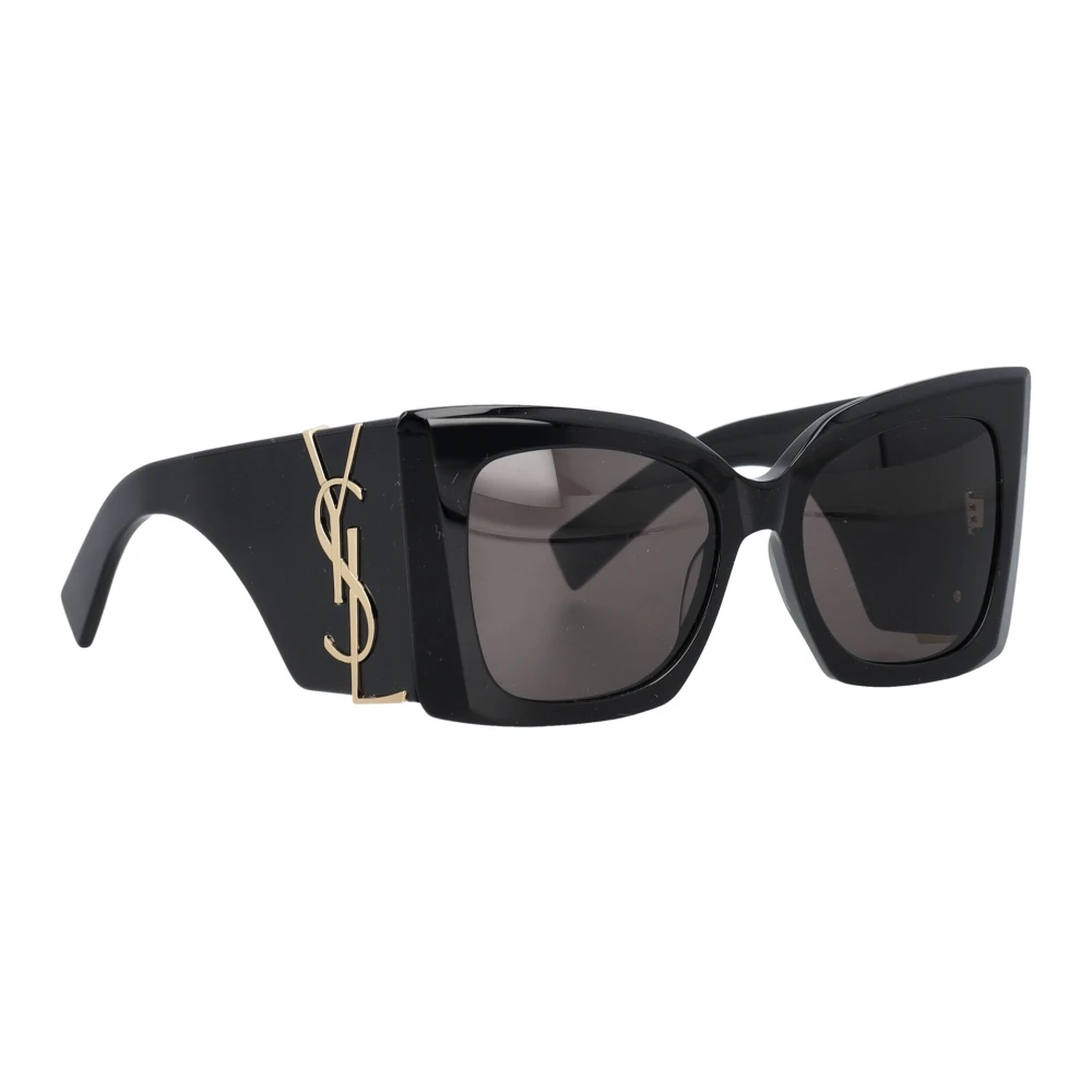 Saint Laurent Black Woman Sl M119 Blaze 001 Sunglasses Acetate Cat Eye Normal - Image 2