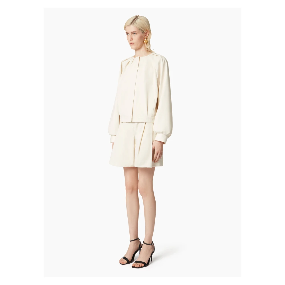 Nina Ricci Kort Katoen White Dames