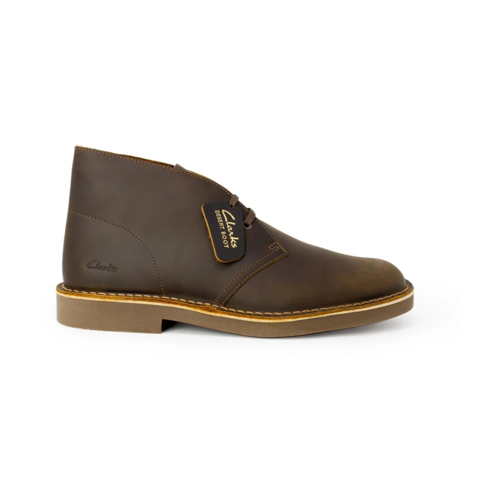 Clarks Men's Brown Lace-Up Boots, 10 Uk, Desert Boot