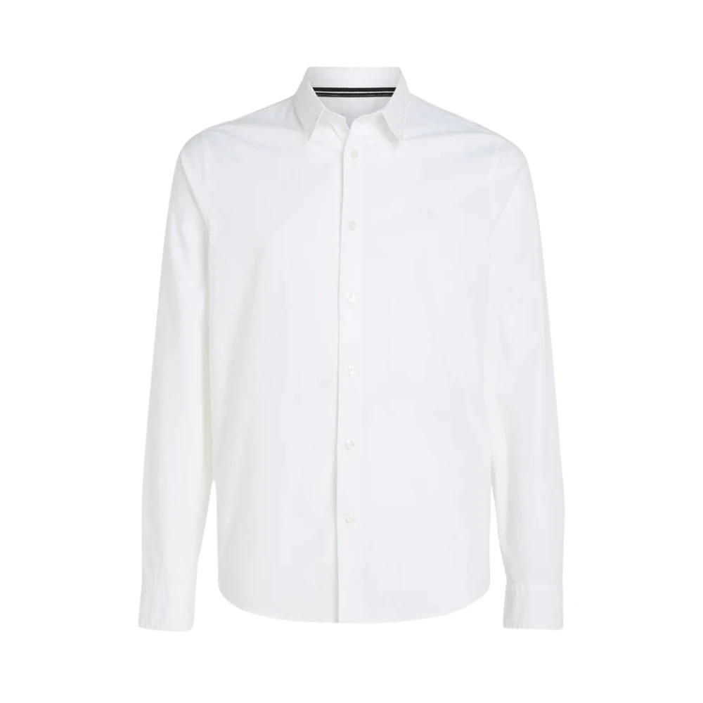 Calvin Klein Jeans Vit Herrskjorta White, Herr