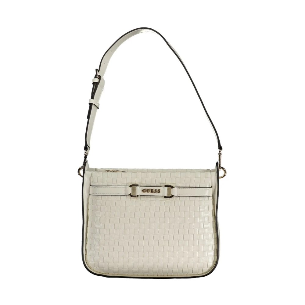 Guess Witte Polyethyleen Handtas | Model: Gu-31741 White Dames