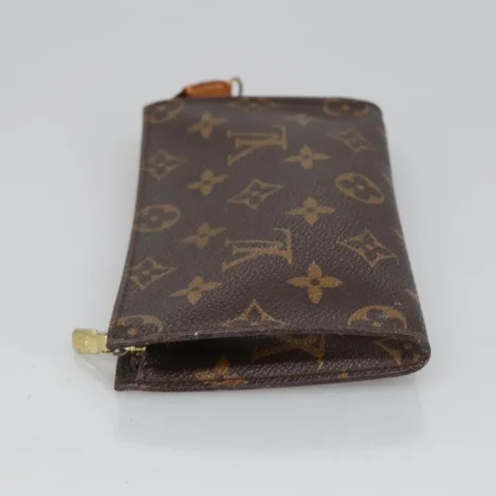 Louis Vuitton Vintage Pre-owned Canvas pouches Brown Dames
