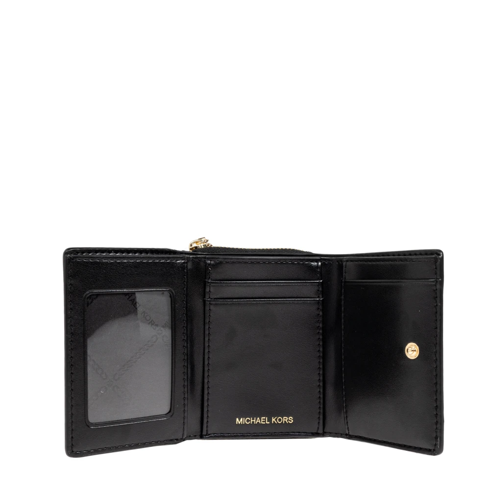 Michael Kors Empire Wallet Black Dames