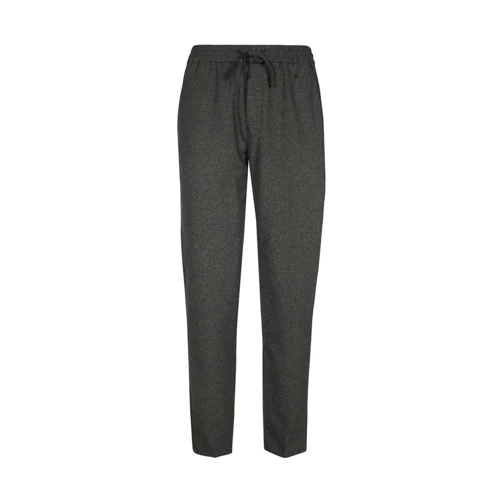 Les Deux Wollen broek met zakken Gray Heren