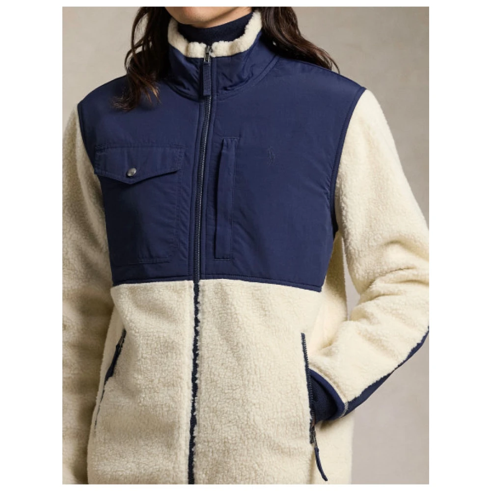 Polo Ralph Lauren Hybride fleecejack met winddichte stof Multicolor Heren