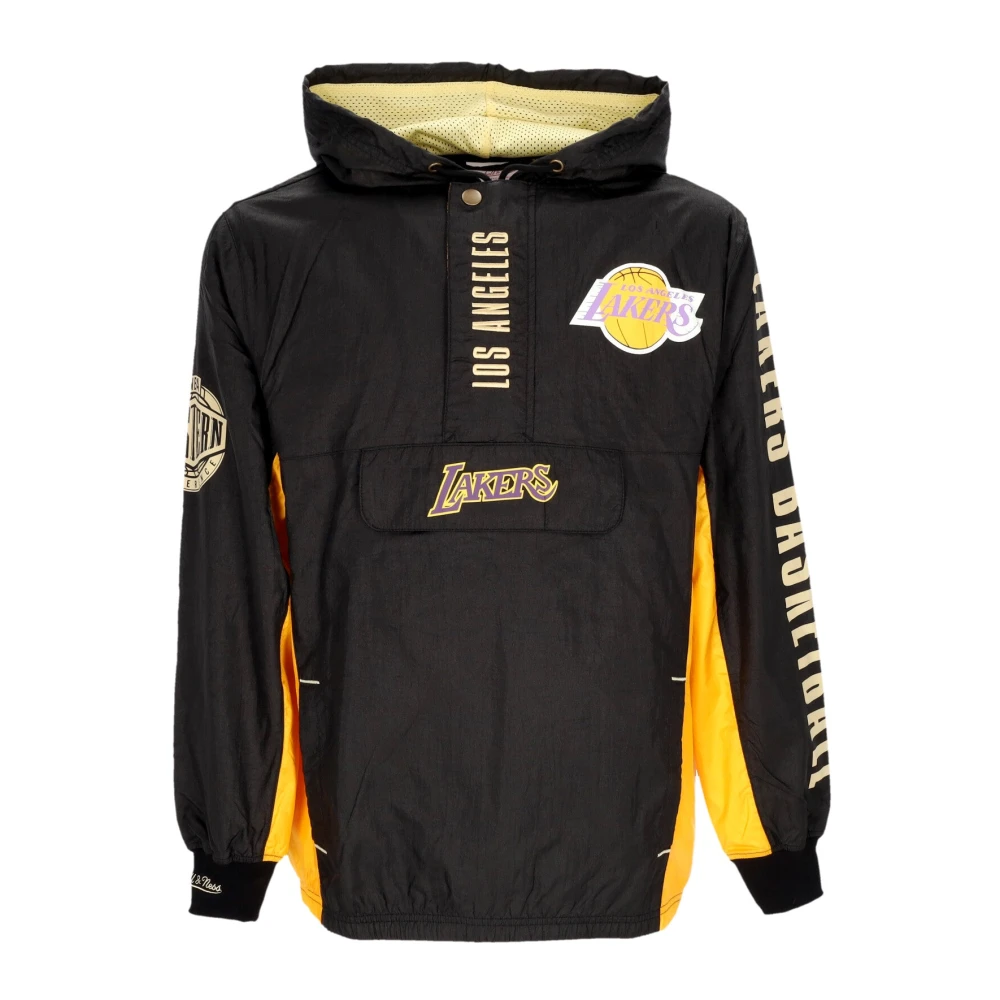 Mitchell & Ness NBA Team OG 2.0 Anorak Windbreaker Black Heren
