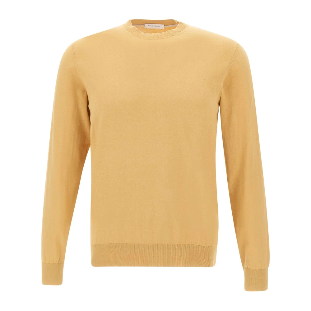 Paolo Pecora Sweatshirts Yellow Heren