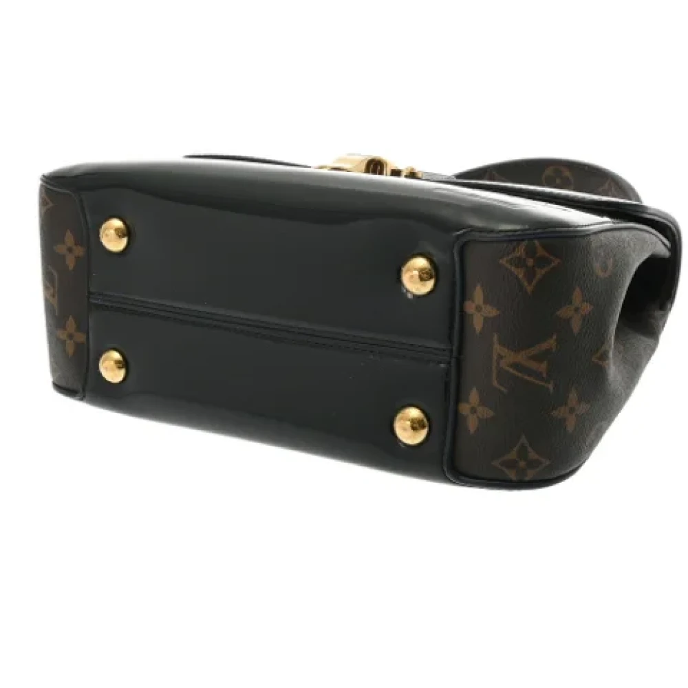Louis Vuitton Vintage Pre-owned Leather louis-vuitton-bags Black Dames