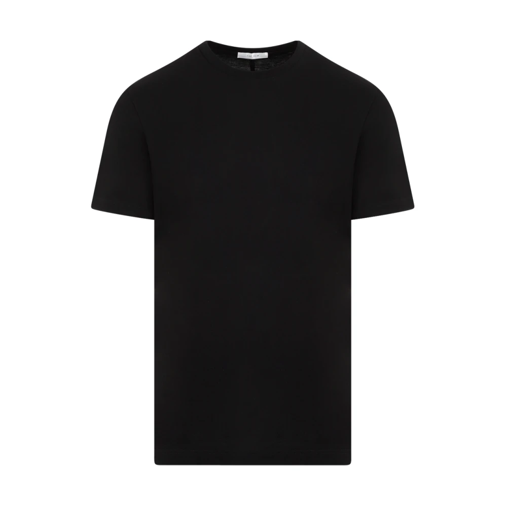 The Row Zwarte Katoenen T-shirt Ss24 Black Heren