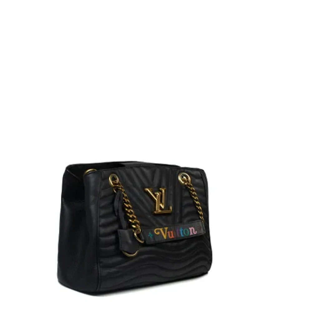 Louis Vuitton Vintage Pre-owned Leather louis-vuitton-bags Black Dames