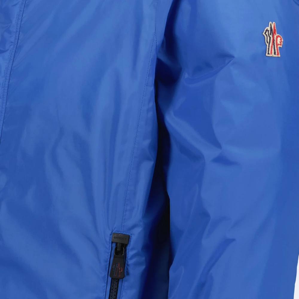 Moncler Omkeerbare geïsoleerde jas met capuchon Blue Heren