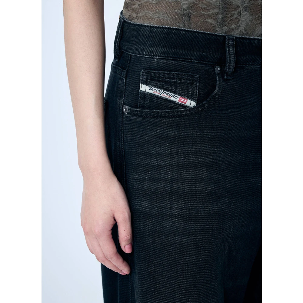 Diesel Vintage Stretch Denim Jeans Black Dames